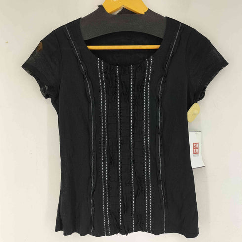 スペッシオ SPECCHIO フリルシアー S/S カットソー レディース